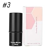 Blush stick es de gran capacidad y diseño portátil, fácil de usar y de llevar en cualquier lugar.