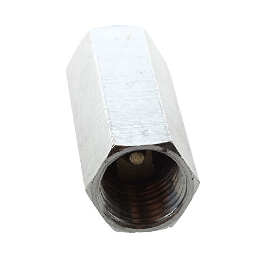 Rueckschlagventil – TOOGOO(R)Messing 1/4″ Gewinde BSPP Weibliche Volle Hafen ein Weg der Luftpruefung Gas oel Wasser Ventil - 3