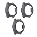 Produktbild jfhrfged 3PC Hülle Shell PC Schutzhülle für Huawei Watch 2 Smartwatch (Grau)