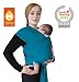 Hana Baby Wrap (variety of colours) / BAMBOO - ORG. COTTON - Elastane. FREE shipping (Regular, Teal)