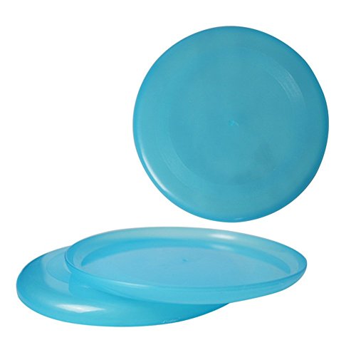 DaWa-1-Pcs-Plastic-Dog-Frisbee-Floatable-Frisbee-Dog-Toy-Dog-Exercise-and-Dog-Pet-Fetch-ToyRandom-Color