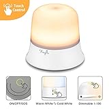 ★【Nachttischlampe Kinderlampe】: Softe und helle Licht mit hochwertigen Materialien: Silikon-Basis, PC-Hülle und ABS-Körper. Ein besseres Nachtlicht für Babys, keine schädliche Substanz, Schutz für Augen Ihres Kindes. Es macht Ihnen bequem und hilft Ihnen schneller schlafen gehen.