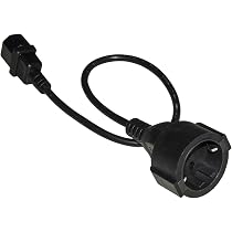 Connettore maschio Schuko EU in alluminio rodiato audio