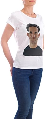 Design T-Shirt Women Earth Positive Casey Neistat white size M - fair &amp; eco-friendly shirt