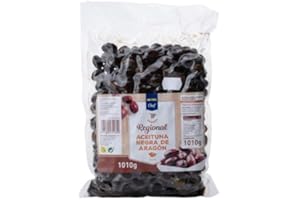 MAKRO CHEF Aceitunas Negras de Aragón Chef – Auténtico Sabor Regional en tu Mesa Bolsa de 1 kG. (1 BOLSA DE 1kG)