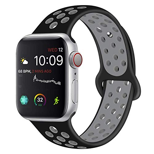VODKER Correa Compatible con para Apple Watch 38mm 42mm 40mm 44mm, Sport Correas Compatible con para Apple Watch Serie 4 3 2 1