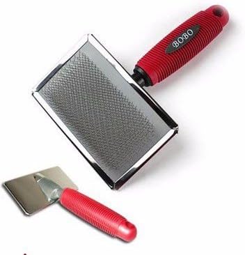 Color rubber handle pet comb pets needle comb pet brush