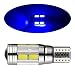 Produktbild QHGstore 1pc Canbus 10 SMD 5630 LED Auto-Glühlampen T10 W5W super helle Heckleuchten blau
