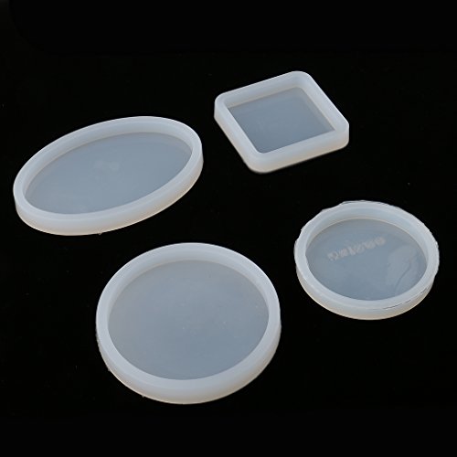 MagiDeal 4 Stück Assoted Form Schmuck Silikon Form Ornament Handwerk Making - 6