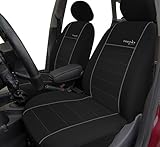 VIELEN DANK für Ihre Interesse an einem unserer ANGEBOTE! Auf dieser Auktion bieten wir unsere einzigartige Universal Sitzbezüge TREND - LINE passend für BMW 3-serie (E30, E36, E46). Bezüge TREND Line sind eine Neuheit in unserem Assoriment. Sie sind aus einem Polsterstoff in der Farbe Dunkelgraphit gefertigt.