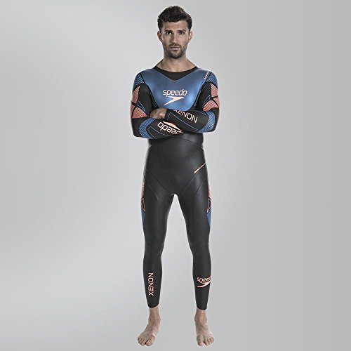 Speedo Fastskin Photon Bañador, Hombre, Negro/Azul, S