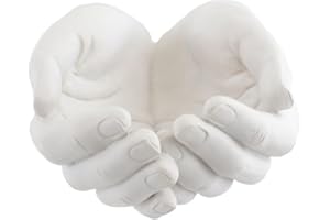 SOMETHING DIFFERENT Svuotatasche in Ceramica Scultura Mani