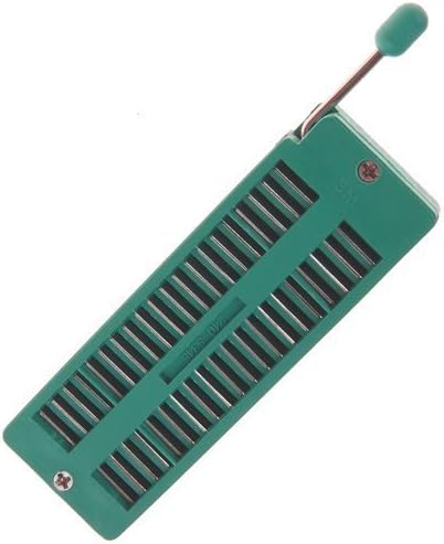 MaltonYO17 Universal 40-Pin ZIF DIP IC Test Board Socket (Green)