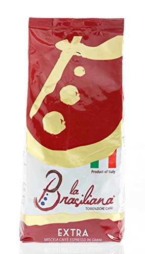 La Brasiliana Caffè Special Rosso Extra, Bohne, 1er Pack (1 x 1 kg)