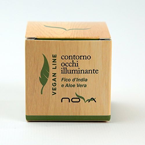 Novakosmetica Vegan Line - Illuminating Eye Contour Cream - Aloe Vera and Prickly Pear - Vegan - Organic