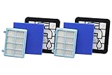 Kit de Filtros de recambio de primera calidad deseñados y fabricados para las aspiradoras Philips PowerPro Compact y Marathon Compact