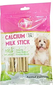 GNAWLERS All Life Stages Calcium Milk Stick Dog Treat, Brown, 270 g