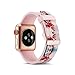 Produktbild Gimartuk Ersatz-Armband für Apple Watch, 40 mm, 44 mm, Serie 4, 38 mm, 42 mm, Serie 3, weiches Silikon, Sportarmband, iWatch Serie 4/3/2/1, Unisex, apple watch silicone band, C8, 38mm/40mm