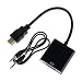 Produktbild HDMI to VGA Converter Adapter with Audio Cable for Xbox 360 for PS3 Laptop Desktop Support 1080P HDTV Displayer