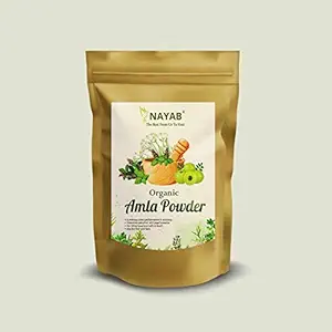 Nayab 100% Natural Organic Powder for Hair, Face and Skin Care 100 Gram (Organic Amla)