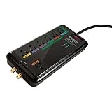 2448 Joule Schutz Monster Power Centre AV 550 G + 6 Steckdose PDU Überspannungsschutz System + Koax/Phone