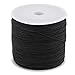 Produktbild sourcingmap® Nylon Chinesisch Knoten DIY Handwerk Armband Schnur Schwarz 0.8mm Dmr. 110 Yards