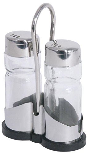 2 x Menage / Tischgestell / Salzstreuer / Pfefferstreuer | Höhe 12 cm (3,87 € / Stück) - 2