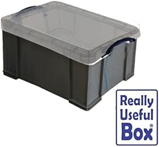 145 Liter von Really Useful Box Aufbewahrungsbox aus Kunststoff, grau