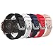 Produktbild MoKo Armband für Samsung Galaxy Watch 42mm, Silikon Uhrenarmband Erstatzband mit Schließe für Samsung Galaxy Gear S2 Classic/Gear Sport/Ticwatch S/E/2 Watch - Mehrfarbig A