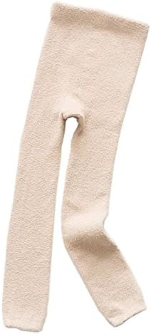 Tokkids - Soft Cotton Boys & Girls Baby Leggings - Toddler Tight Pants (Cream, Large)