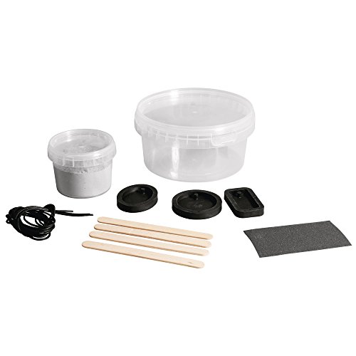 RAYHER 34210000 Starter Kit Schmuckbeton, Beton, Grau, 1.33 x 1.33 x 0.64 cm - 4