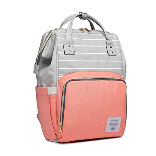 Preisvergleich Produktbild CY Multifunktionale Wickeltasche, Wasserdichter Wickeltaschenrucksack, Großraum-Mutterreisetasche 27 × 16 × 40 Cm, Mehrfarbenauswahl (Color : G)