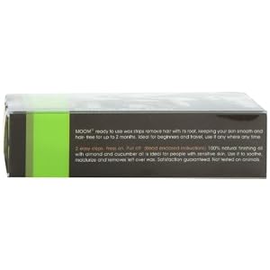 Natural wax Strips with Soothing Chamomile & Lavender Botanicals, 20 Strips - Image 3