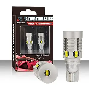 AUTOBAHN Retrofit T15/W16W 2000LM Reverse light 12CSP2020 6500K White LED Bulb (12V, 3.2W, 2 Bulbs)