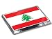 Produktbild Flag Of Libanon National Farben Strong Acryl Kühlschrank-magnet Wohndeko