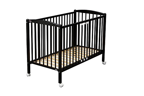 Lit Bebe Arthur 70 x 140 cm - Laque noir