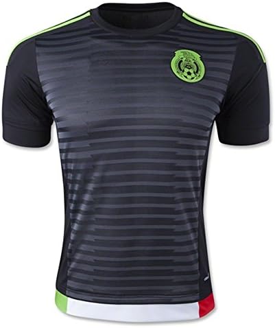 2018 FIFA World Cup Mexico DIY Name and Numbers Third National Football Soccer Jersey In Black