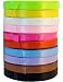 Produktbild HomeTools.eu 10 Rollen Satinband | 220m Satin Geschenkband Schleifen Band seidenglanz | 10 Rollen Sparpack 22m x 10mm