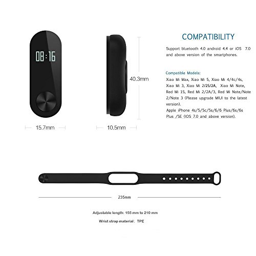 Xiaomi Mi Band 2 Fitnessarmband - 2