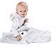 Scheppend Shark Bites Baby Sleeping Bag Newborn Sleep Sacks Swaddling Blanket,73cm x 98cm (Grey)