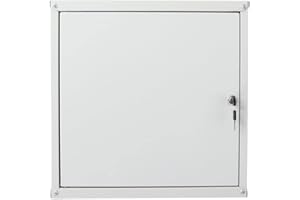 PROREGAL Casier métallique verouillable Cubic XL | HxLxP 45x45x45cm | Gris | Armoire à casier Cube, Consigne Polyvalente, vestiaire, Placard en métal