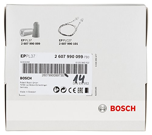 BOSCH Gehörschutzstöpsel-Einweg, EP PL37, EN 352, 5 Stück, 2607990099 - 3
