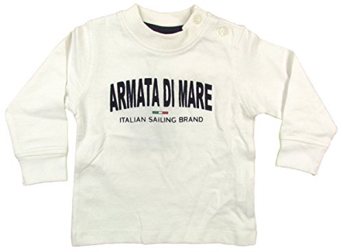 ARMATA DI MARE baby boys top (white/navy blue)