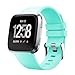 Produktbild Smart Uhrenarmband für Fitbit Versa Smartwatch, vneirw Weich Silikon Armbanduhr Ersatz Band Armband Armband Batterien Zubehör, Minzgrün