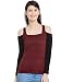 Hypernation Red and Black Stripe Cold Shoulder Top For Women RS.699.00