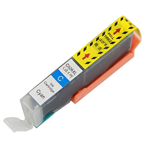 ColorJoy Tintenpatronen PGI-525 CLI-526 Kompatibel f¨¹r Canon PIXMA IP4850 IP4950 IX6550 MG5150 MG5250 MG5350 MG6150 MG6250 MG8150 MG8250 MX715 MX885 MX895 Drucker(2 Schwarz-PGI-525+1 Schwarz-CLI-526+1 Cyan-CLI-526+1 Magenta-CLI-526+1 Gelb-CLI-526) - 6