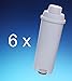 Produktbild 6 x Filterpatrone AquaCrest für Delonghi komp. SER3017 DLS C002 551329811