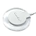 CurioCity Qi Wireless Charger - Ultra-Slim UFO Shape Crystal Clear Wireless Charging Pad with LED light for iPhone X/ 8/ 8 plus, Samsung S6 S7 S8 Note 8, All Qi-Enabled phones (White) RS.999.00