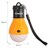 Onite tragbar USB LED Light camping Lampe zeltlampe Beleuchtung Licht Taschenlampe - 4