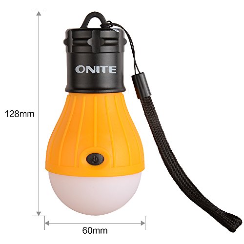 Onite tragbar USB LED Light camping Lampe zeltlampe Beleuchtung Licht Taschenlampe (Warmweiß ) - 4